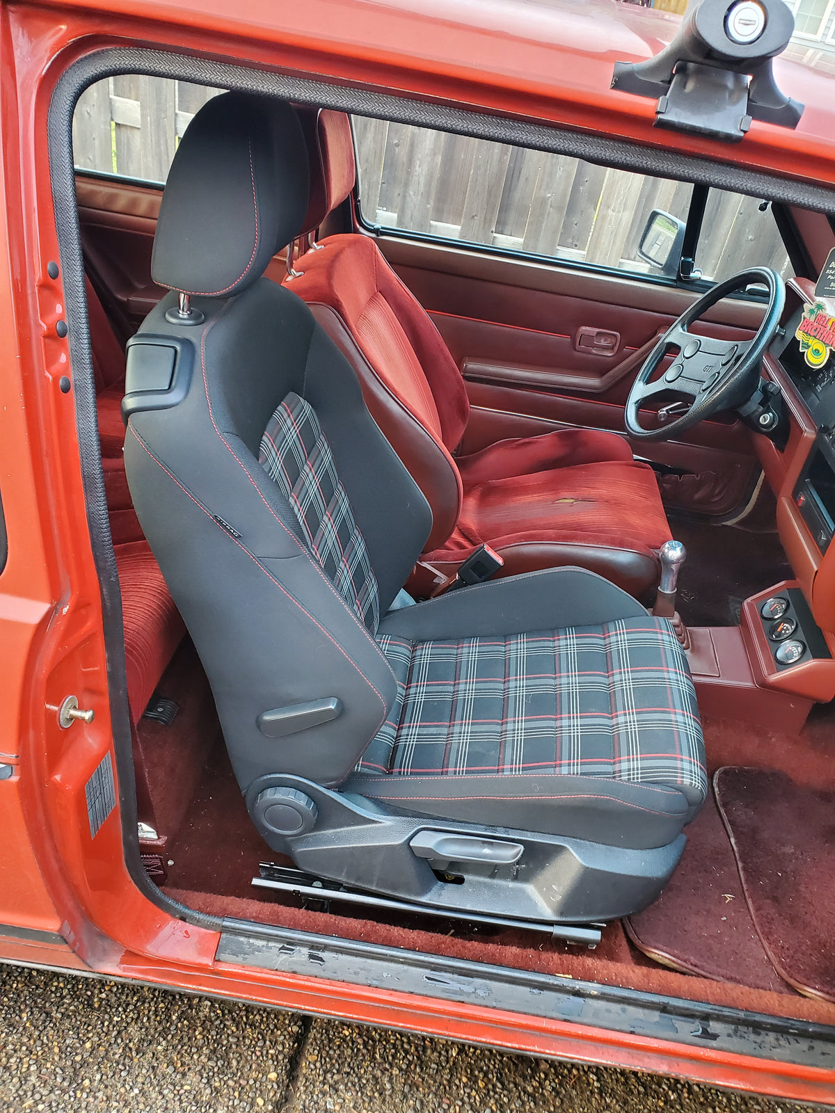 MK7 Into MK1 Seat Brackets