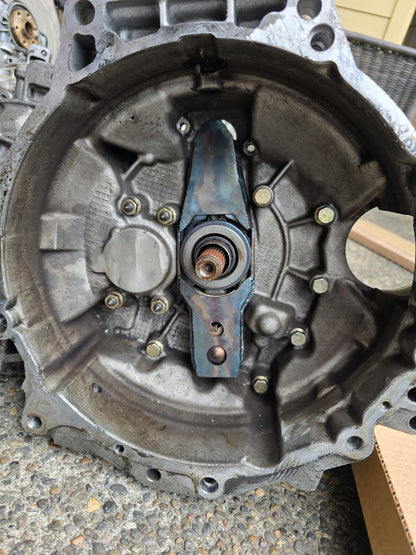 VW 02J Clutch Fork Stabilizing Weld Plates