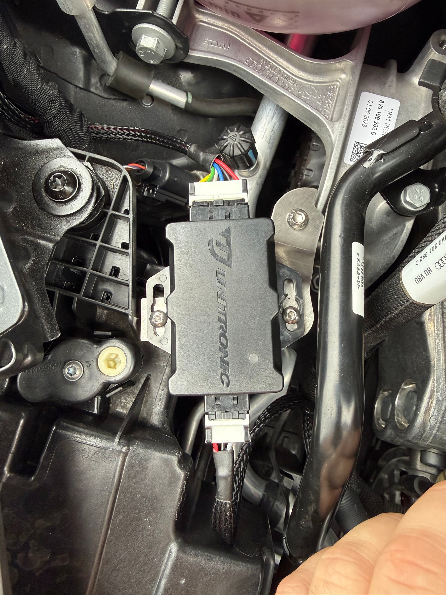 Audi RS3 8Y CAN adapter mounting bracket